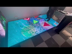 Podłogowy ekran wyświetlacza LED