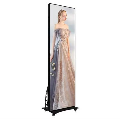 IP31 Wnętrze Creative Led Poster Display, Reklama Led Display P2.5 Pixel Pitch