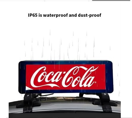 100000 godzin Żywotność P6 Full Color Outdoor SMD LED Mobile Screen For Car Top Installation