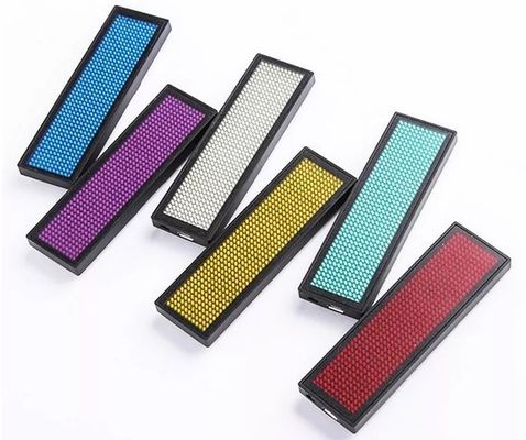 Żywy jednobarwny wyświetlacz LED z Bluetooth 12x48 pikseli