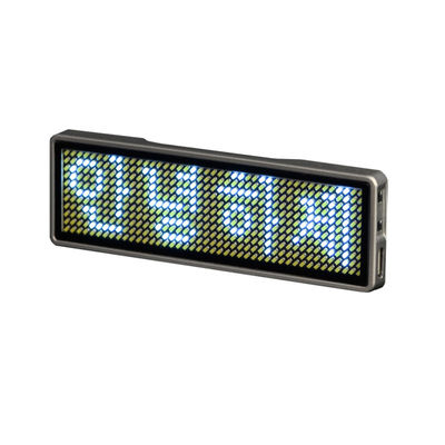 93*30*6mm Creative LED Display Nazwa odznaki, przewijanie bezprzewodowe LED tabliczka nazwy