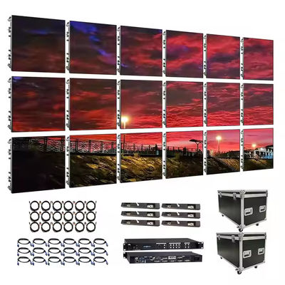 1R1G1B1W Wypożyczalnia ekranu LED na zewnątrz SMD1921 Led Backdrop Rental