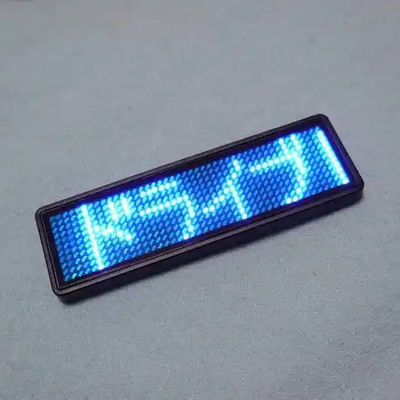 Bluetooth Control LED Badge IP31 Polimerowa bateria litowa działająca