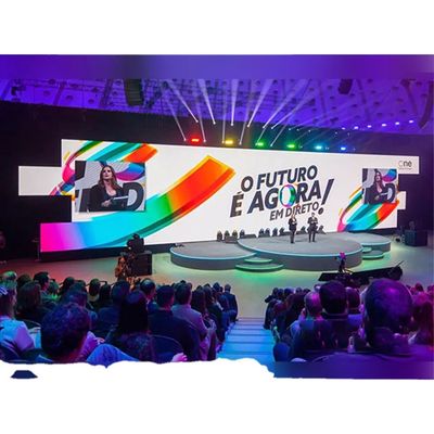 Doświadcz przyszłości technologii wizualnej za pomocą Rgb 1R1G1B LED SMD3535 Mbi 5124 Rental LED Display